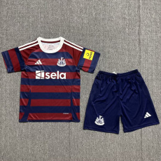 24-25 Newcastle Away Kids Soccer Jersey