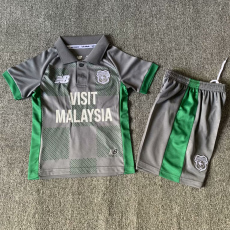 24-25 Cardiff City Away Kids Soccer Jersey