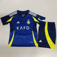 24-25 AL-Nassr Away Kids Soccer Jersey