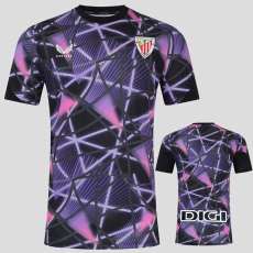 24-25 Bilbao Purple Black Training shirts