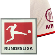 Bundesliga +Allianz (德普章+左袖广告)