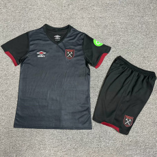 24-25 West Ham Away Kids Soccer Jersey