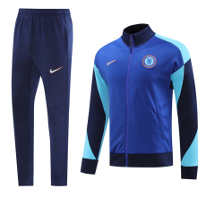 24-25 CHE Fancy blue Jacket Tracksuit #01