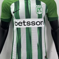 24-25 Atletico Nacional Home Player Version Soccer Jersey