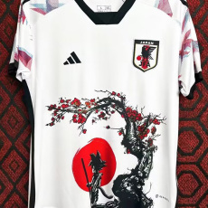 2024 Japan White Special Edition Fans Soccer Jersey *悟空太阳