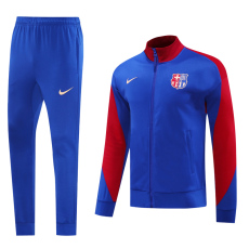 24-25 BAR Fancy blue Jacket Tracksuit #01