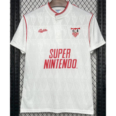 1991-1992 Sevilla Home Retro Soccer Jersey