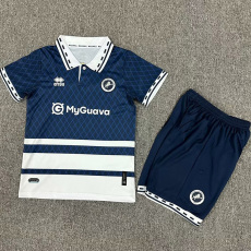 24-25 Millwall Home Kids Soccer Jersey