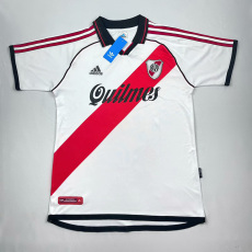 2000-2001 River Plate Home Retro Soccer Jersey