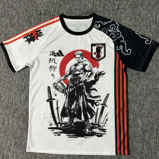 24-25 Japan Black White Special Edition Fans Soccer Jersey *狩