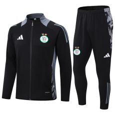 24-25 Algeria Black Jacket Tracksuit