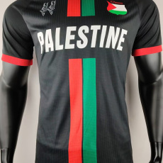 24-25 Palestina FC Black Player Version Soccer Jersey