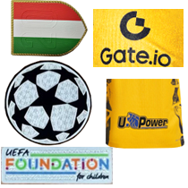 UCL +Shield +Gate.io +U-Power (欧冠+冠军盾20+左袖/背下广告)