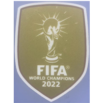 World Champions 2022世界杯胸前金盾