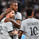 MESSI #30 PSG 1:1 Quality Away Grey Fans Jersey 2022/23 Verdy Font