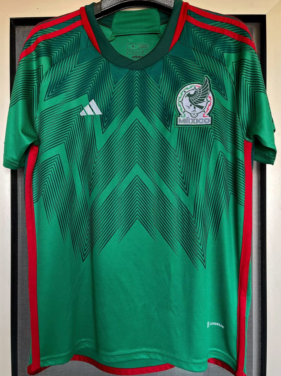 2022/23 Mexico 1:1 Quality Home Green Fans Soccer Jersey - JJSport