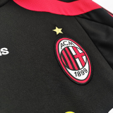 2007/08 AC Milan Third Black Retro Soccer Jersey