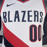 2023/24 Trail Blazerst HENDERSON #00 White NBA Jerseys