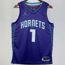 2023/24 Hornets BALL #1 NBA Jerseys
