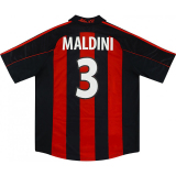 2000/02 AC Milan Home Retro Soccer Jersey