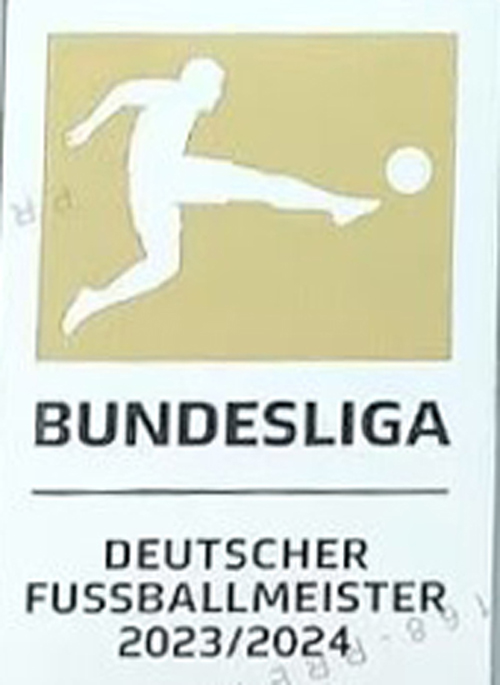 Bundesliga Gold Patch 2023/2024 德甲金章